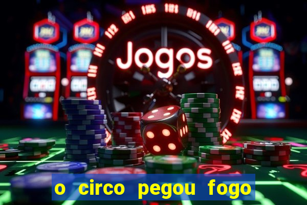 o circo pegou fogo música infantil
